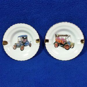 Model T Ashtray Set Vintage Car Ashtray Made In Japan Father's Day Gift Man Cave